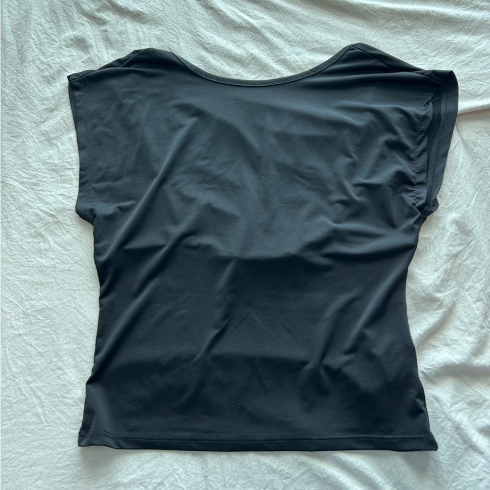 Black Sleeveless Top